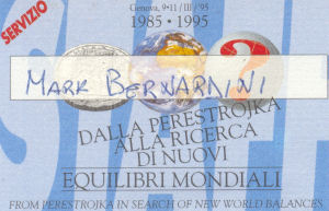 From perestrojka in search of new world balances