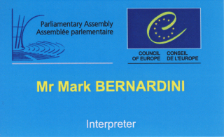 Conseil de l'Europe - ����� ������ - Consiglio d'Europa