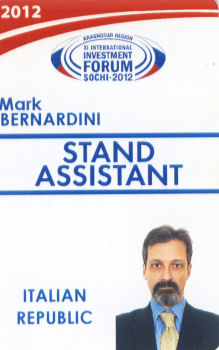 XI International Investment Forum Sochi-2012