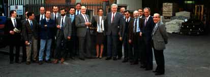 ����������� ����� � ����������� ����������, ����� (���������) Textil plant with belorussian delegation, Prato (Florence)